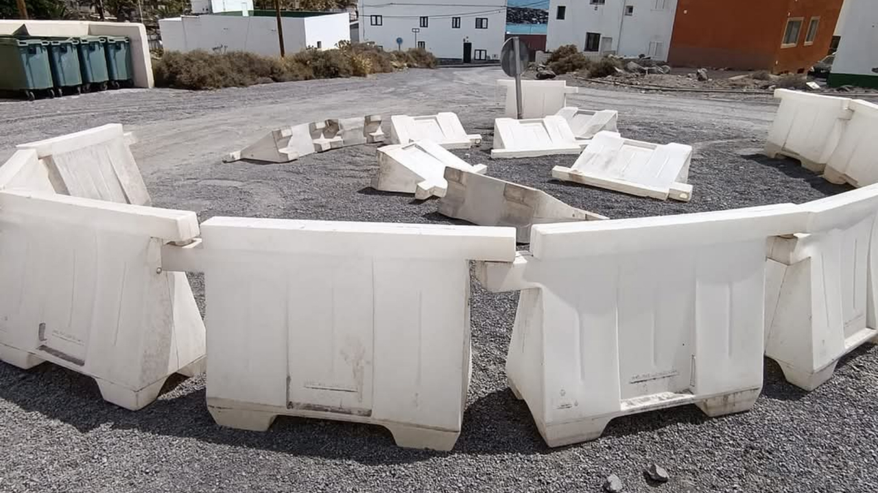 Arico rotonda m&oacute;vil de Las Eras