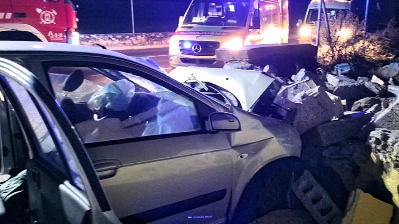 Accidente Arona Tenerife