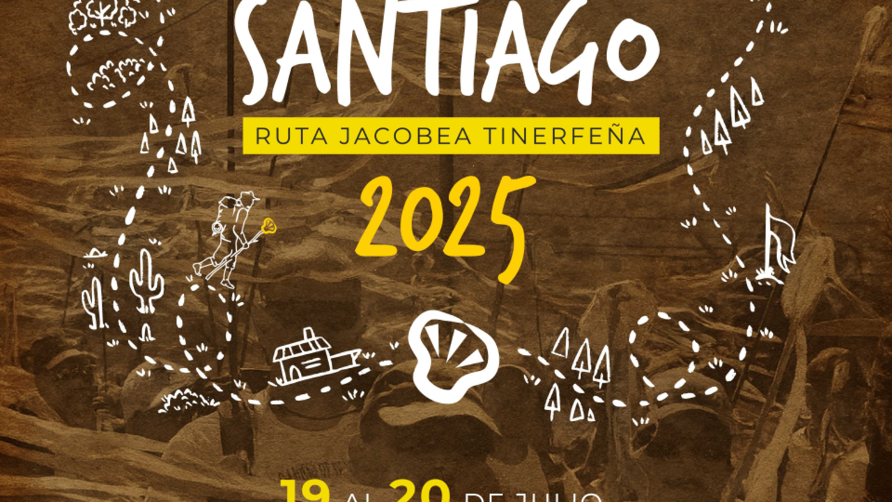 Cartel Ruta Jacobea Tinerfe&ntilde;a 2025(1)