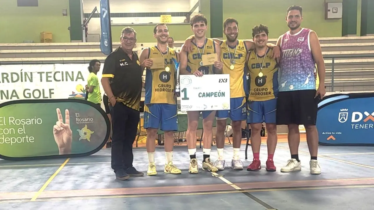 Campeones masculinos, Los Chachis, de Las Palmas.
