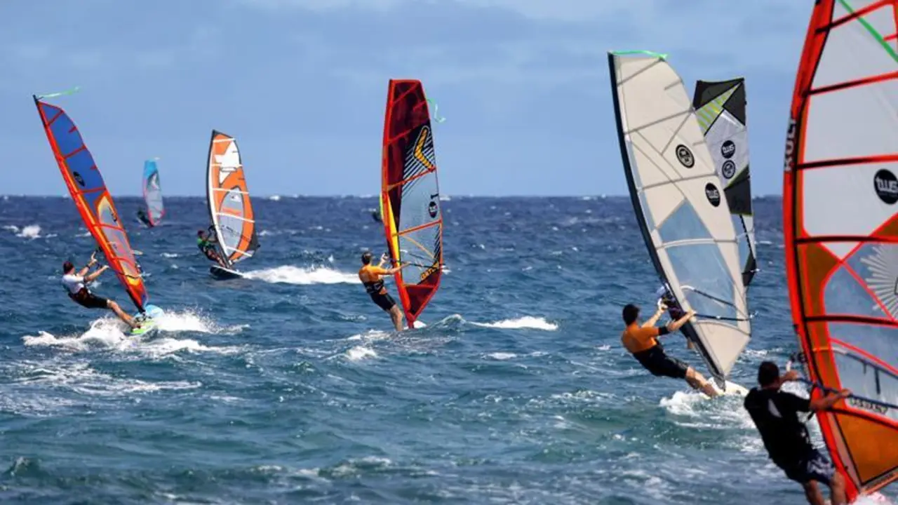 El M&eacute;dano est&aacute; considerado la meca del windsurfing en Tenerife