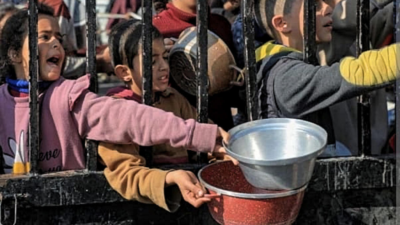 Hambre en Gaza