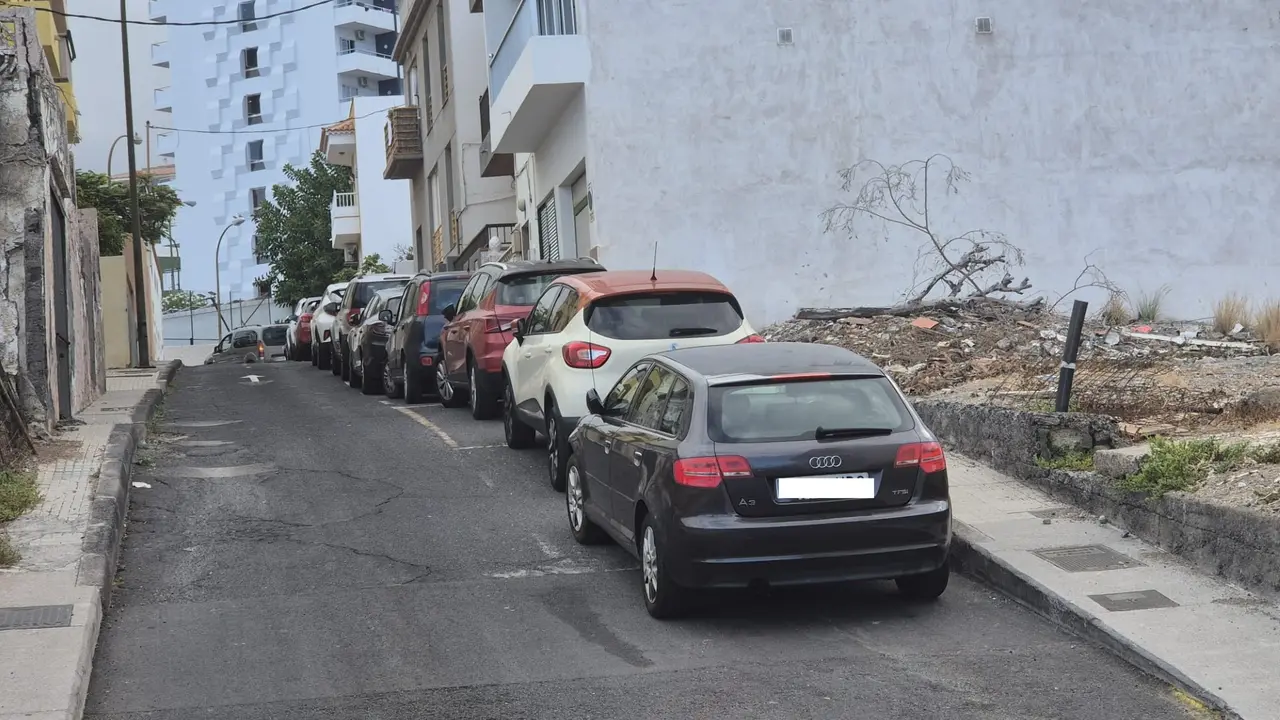 Calle Armiche, una de las que est&aacute; en peor estado.