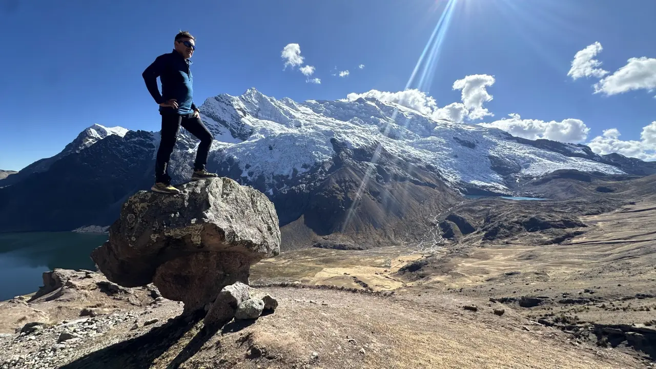 Juan Diego Amador se encuentra ya en los andes peruanos