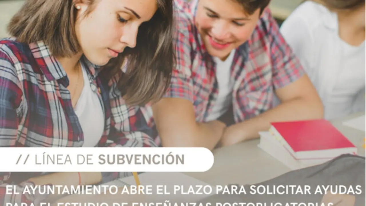 Cartel ayudas al estudio ense&ntilde;anzas postobligatorias Santiago del Teide(1)