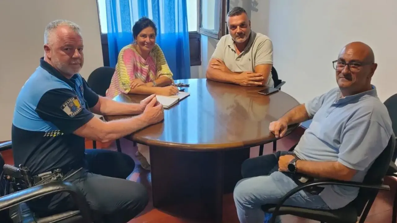 Reun&iacute;&oacute;n con los delegados sindicales del CSIF en G&uuml;&iacute;mar