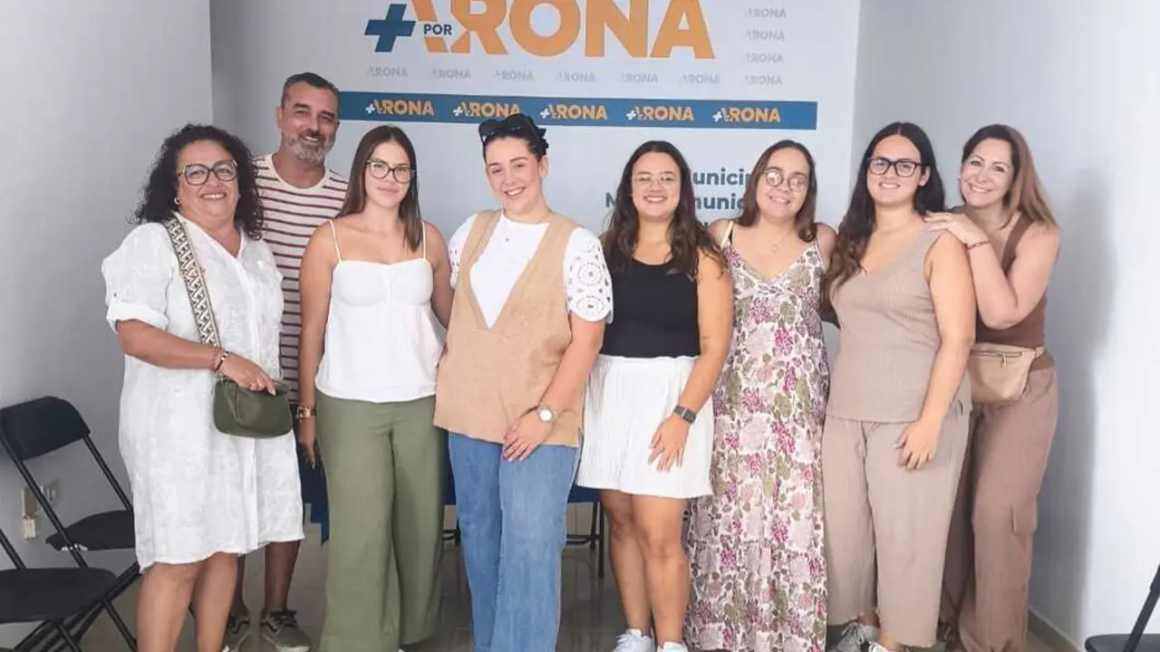 Primera agrupaci&oacute;n de j&ograve;venes de M&aacute;s por Arona