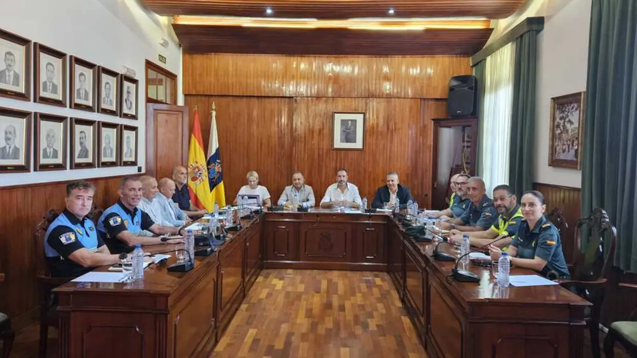 La Junta Local de Seguridad reunida con el subdelegado del Gobierno
