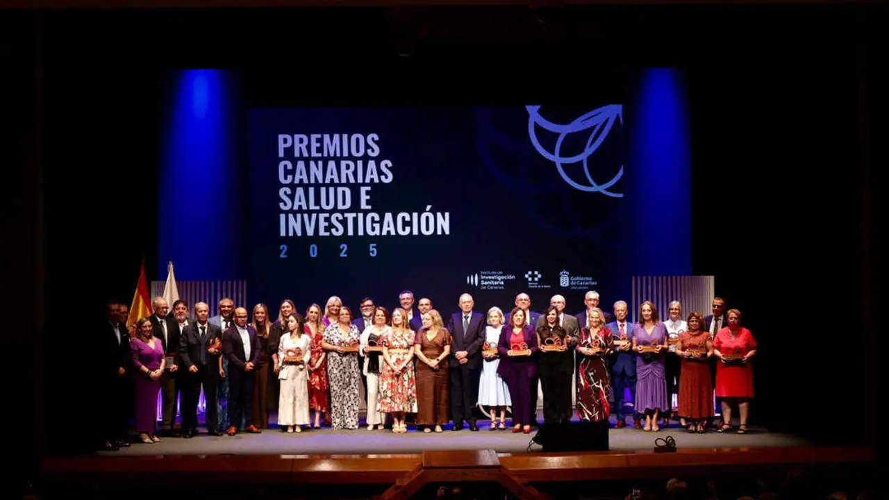 Foto de familia premiados