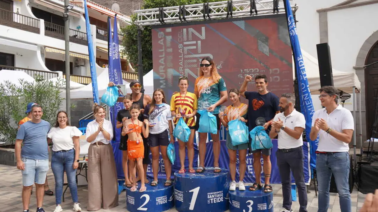Podium general distancia 6,5 km