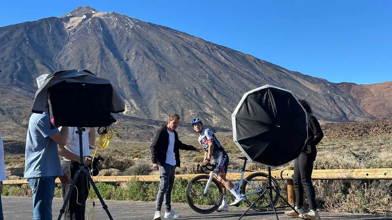 Uno de los rodajes en el Teide(1)