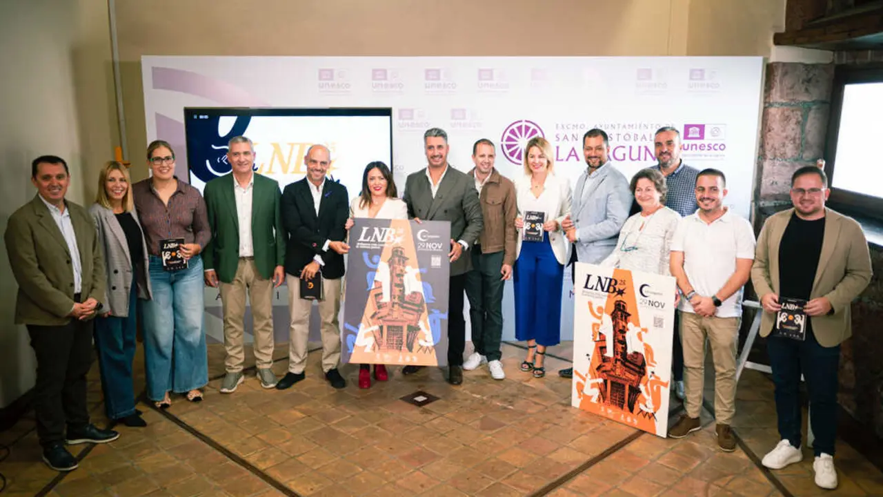 Presnentaci&oacute;n Noche en Blanco La Laguna