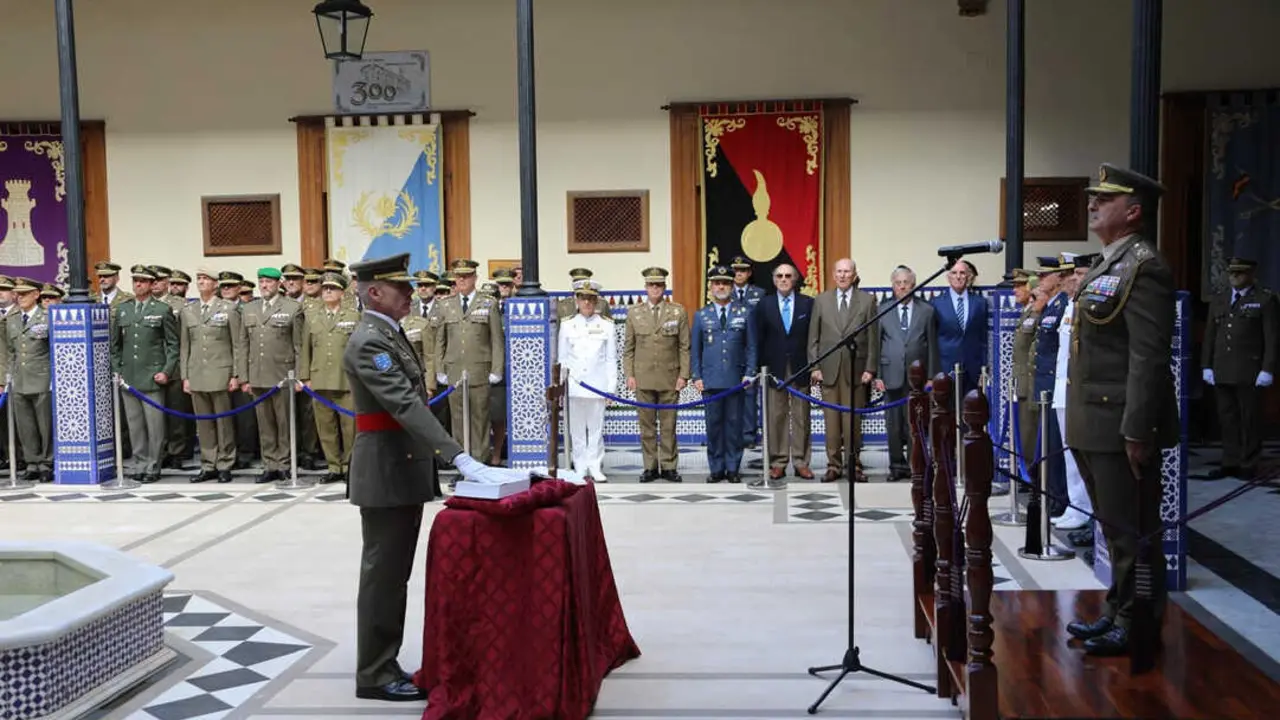 El general Pardo de Santayana toma posesi&oacute;n de la Jefatura del Estado Mayor del Mando de Canarias