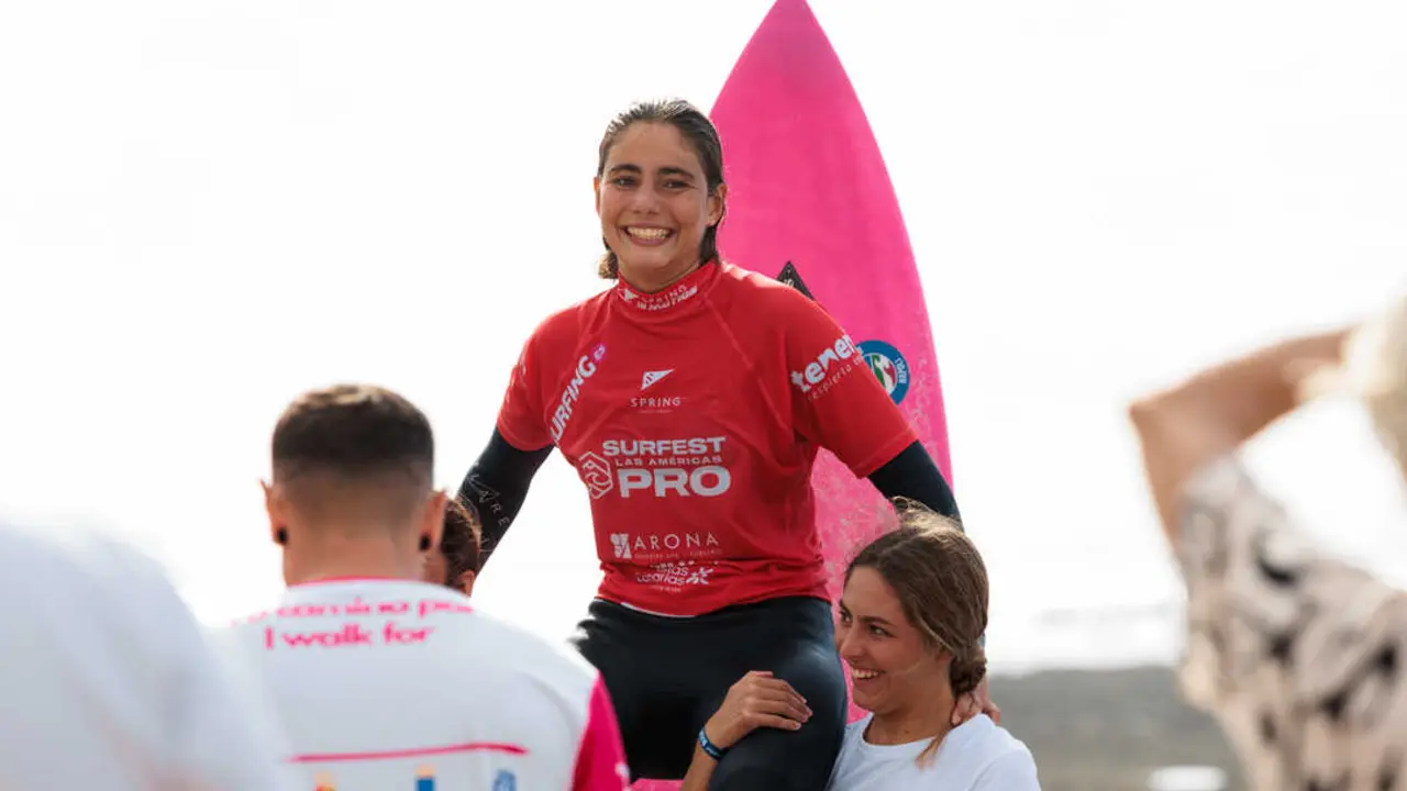 Nadia Nalesso ganadora de Spring Surfest Las Am&eacute;ricas Pro 2025