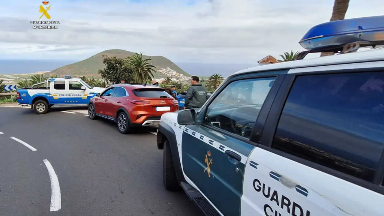 Detenci&oacute;n ladrones Guardia Civil