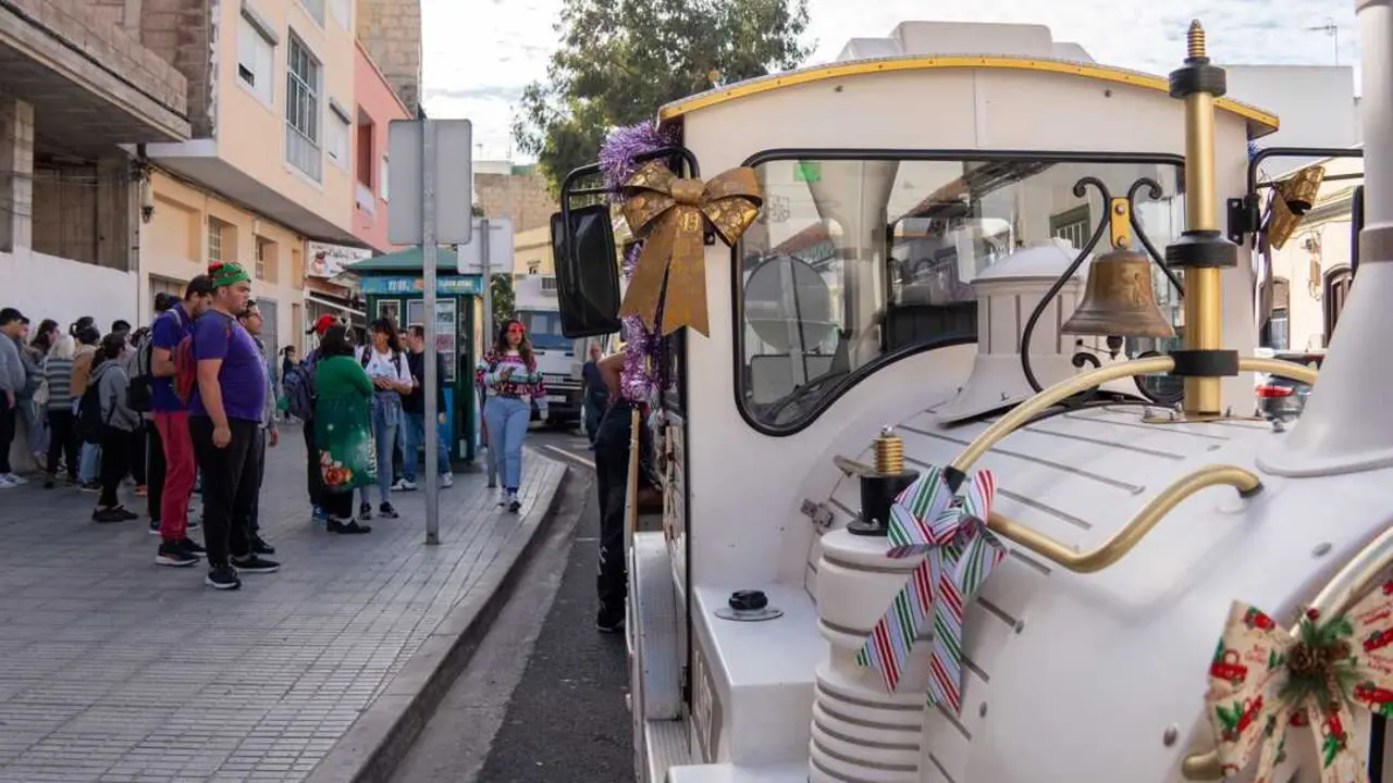 Tren navide&ntilde;o
