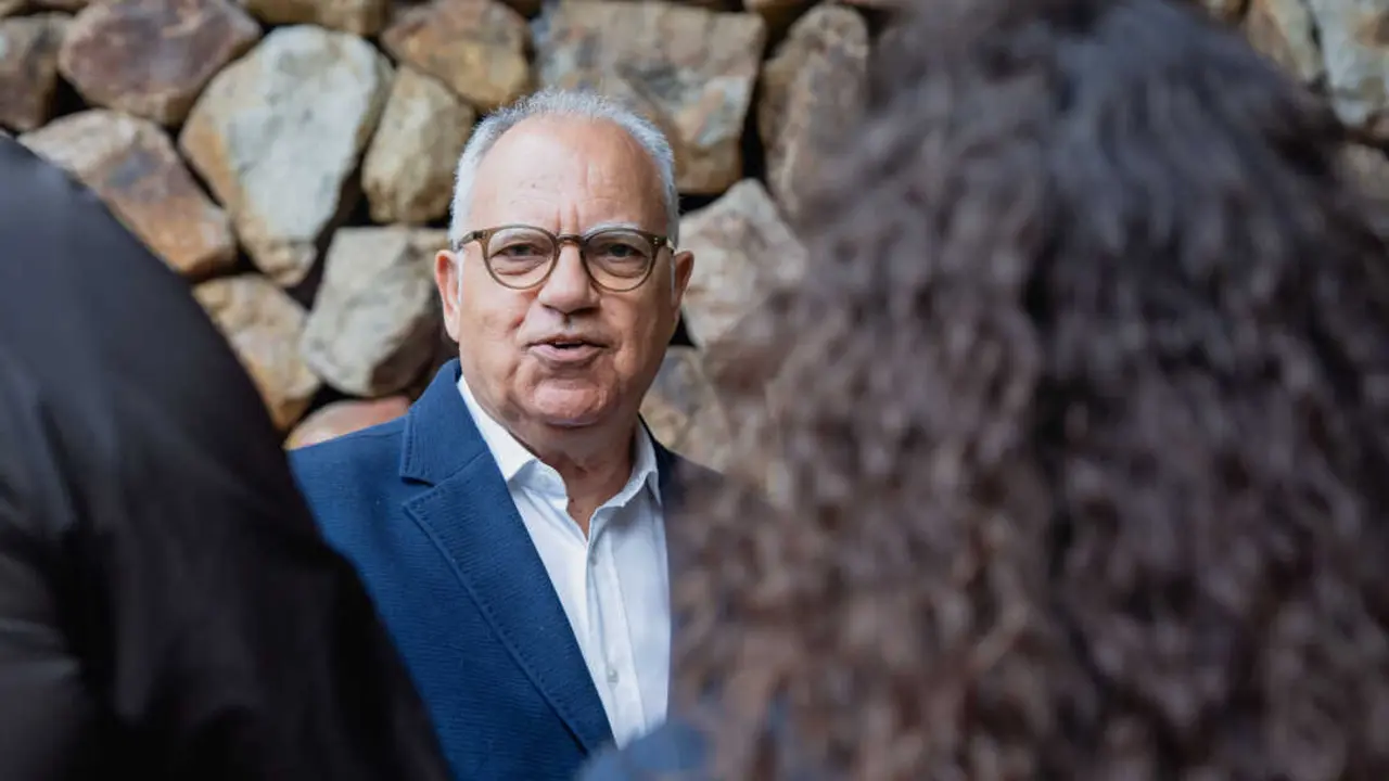Casimiro Curbelo, presidente del Cabildo de La Gomera(1)