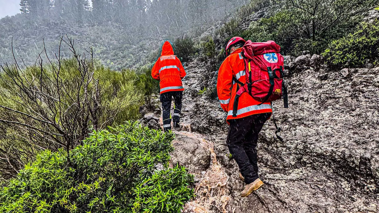 Bomberos Santiago del Teide una de las intervenciones realizadas