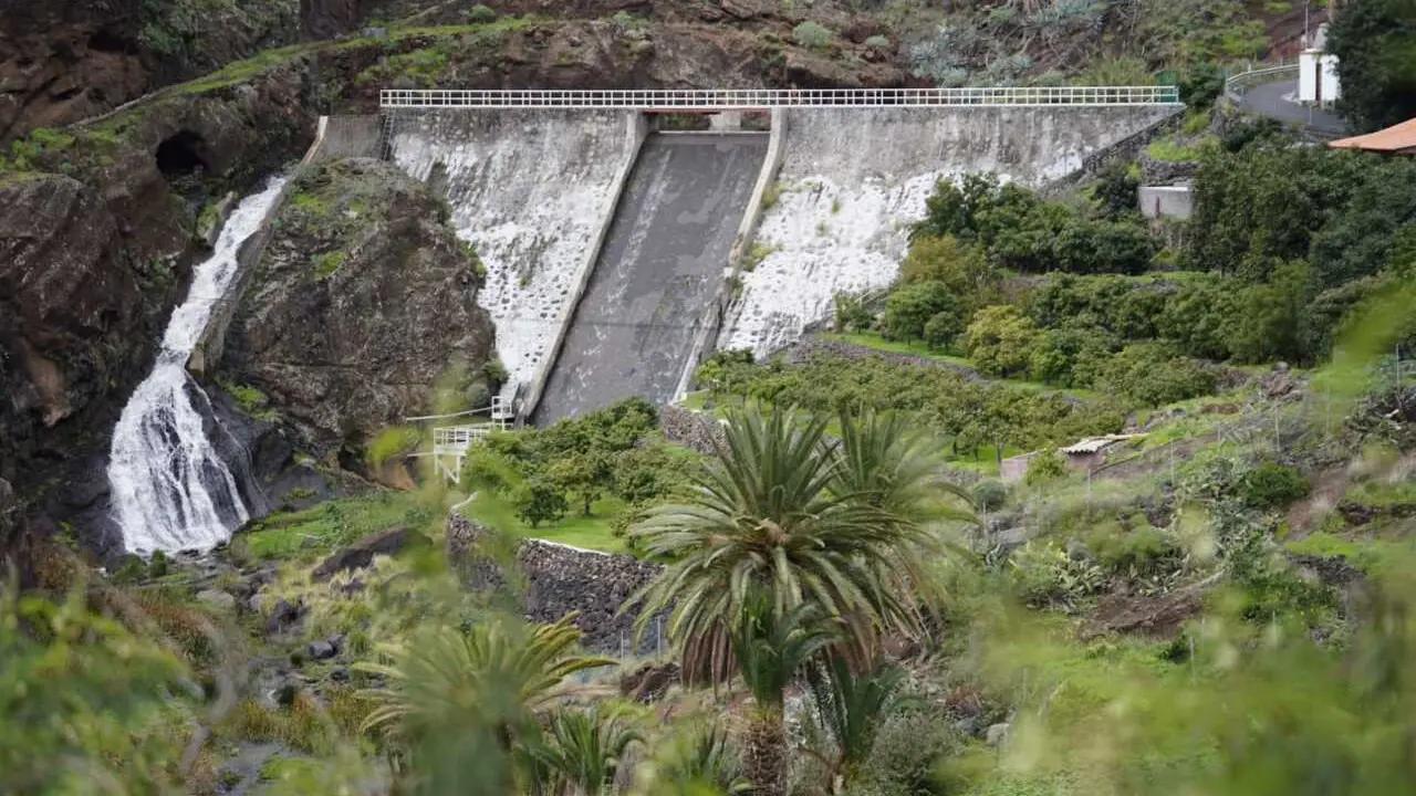 Presa de Izcag&uuml;e, en La Gomera