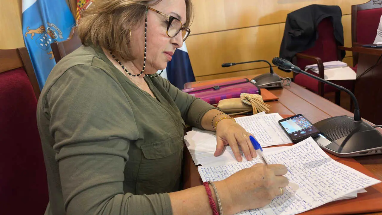 &Aacute;ngela Cruz pleno noviembre en Candelaria