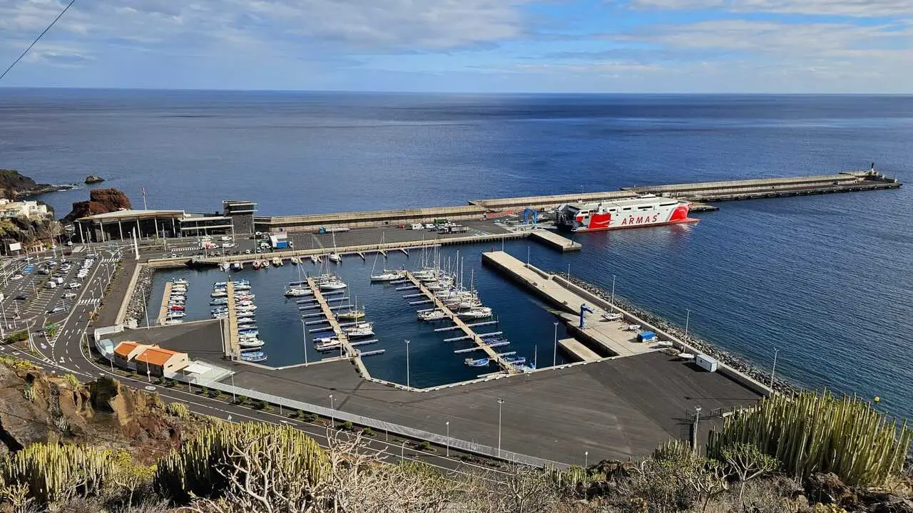 La detenci&oacute;n se produjo en el puerto de La Estaca