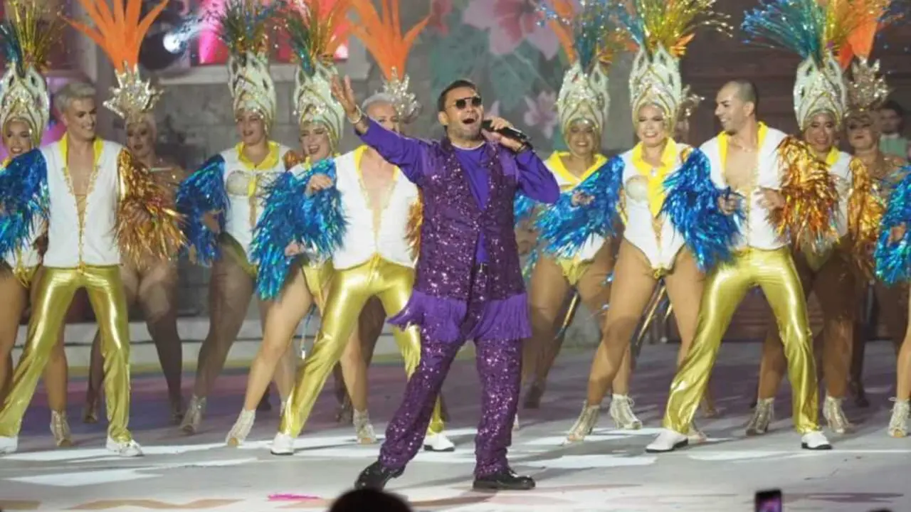 Manny Manuel cant&oacute; en directo, pero su voz ya no es la misma.