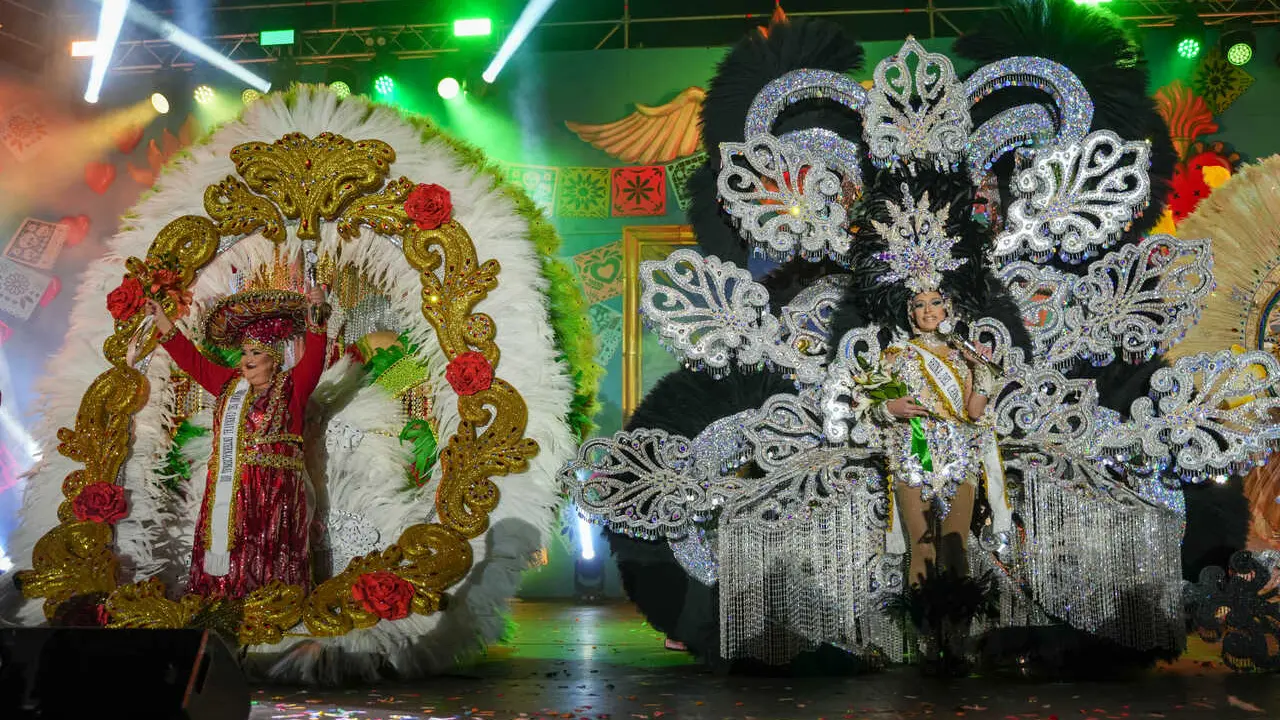 Carnaval Puerto de la Cruz REINA GRAN DAMA REINA