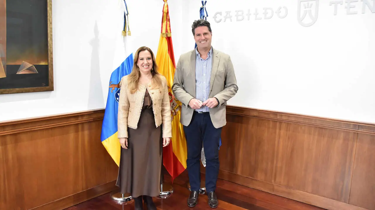 Reuni&oacute;n Cabildo con el Alcalde de Santiago del Teide