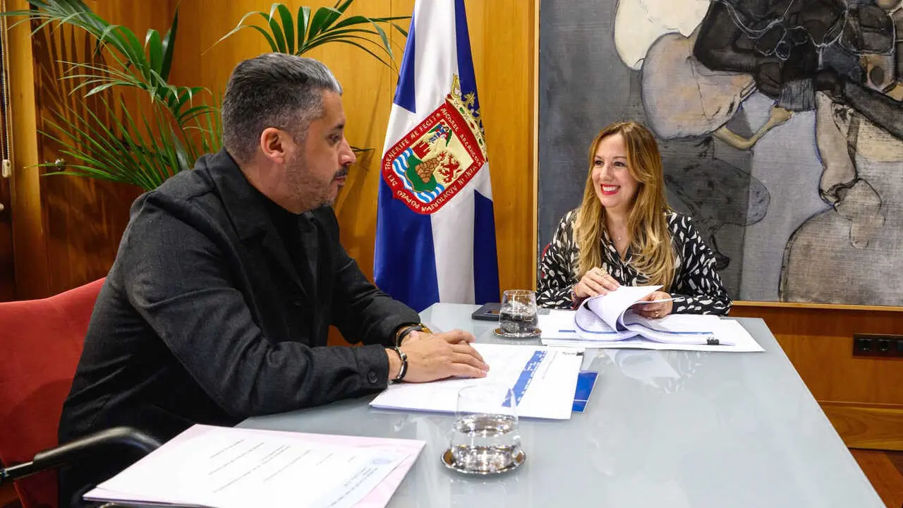 Reuni&oacute;n Cabildo - Ayto La Laguna 1