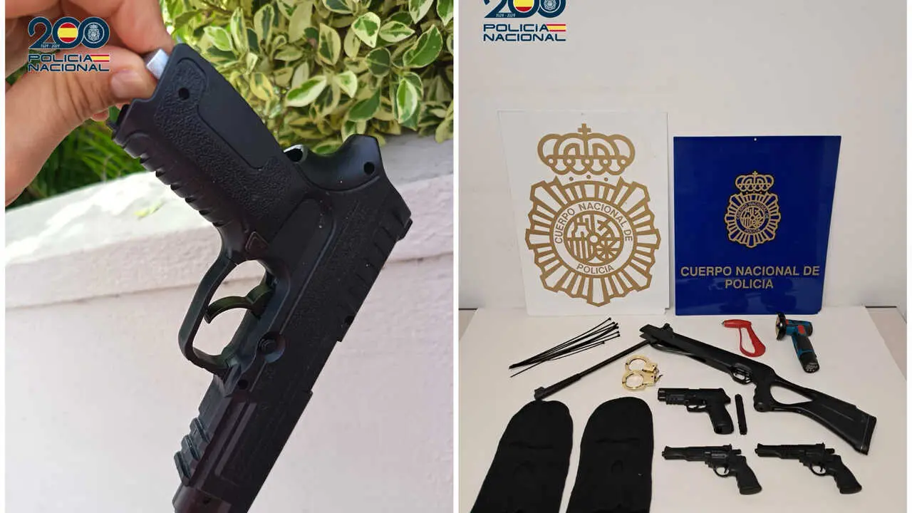 Armas Polic&iacute;a Nacional