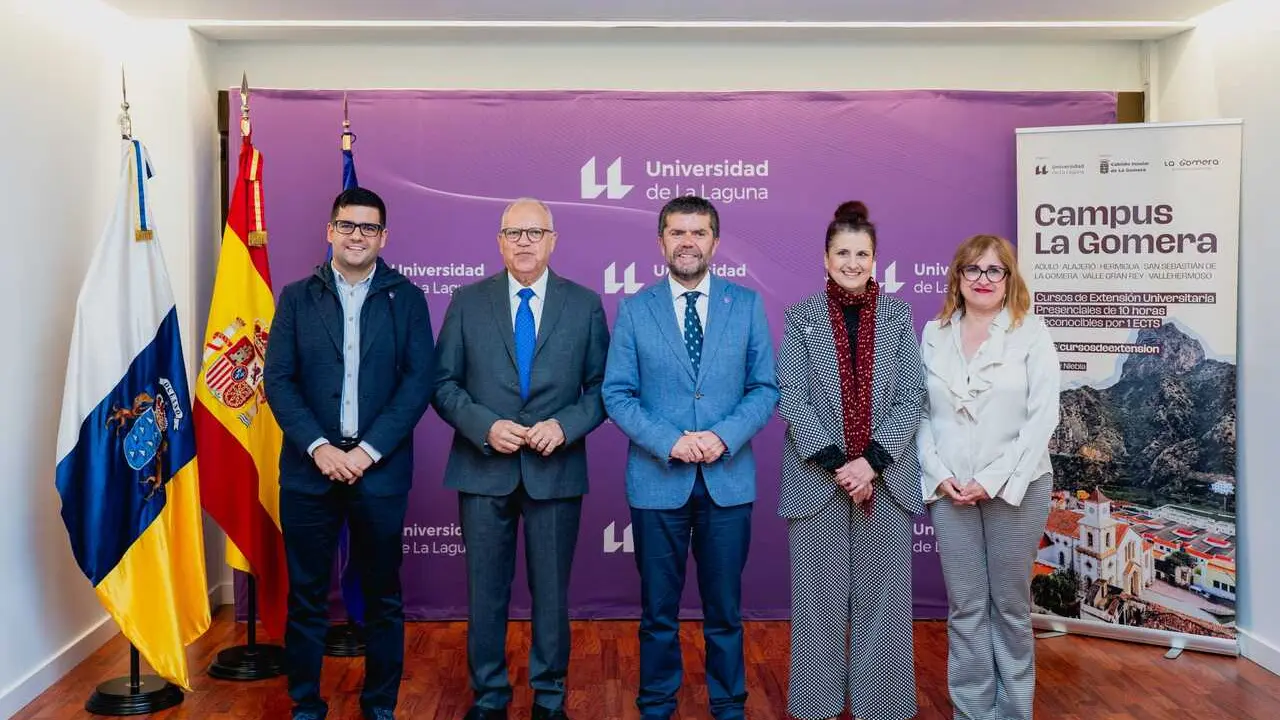 Cabildo y ULL presentaron hoy el Campus La Gomera