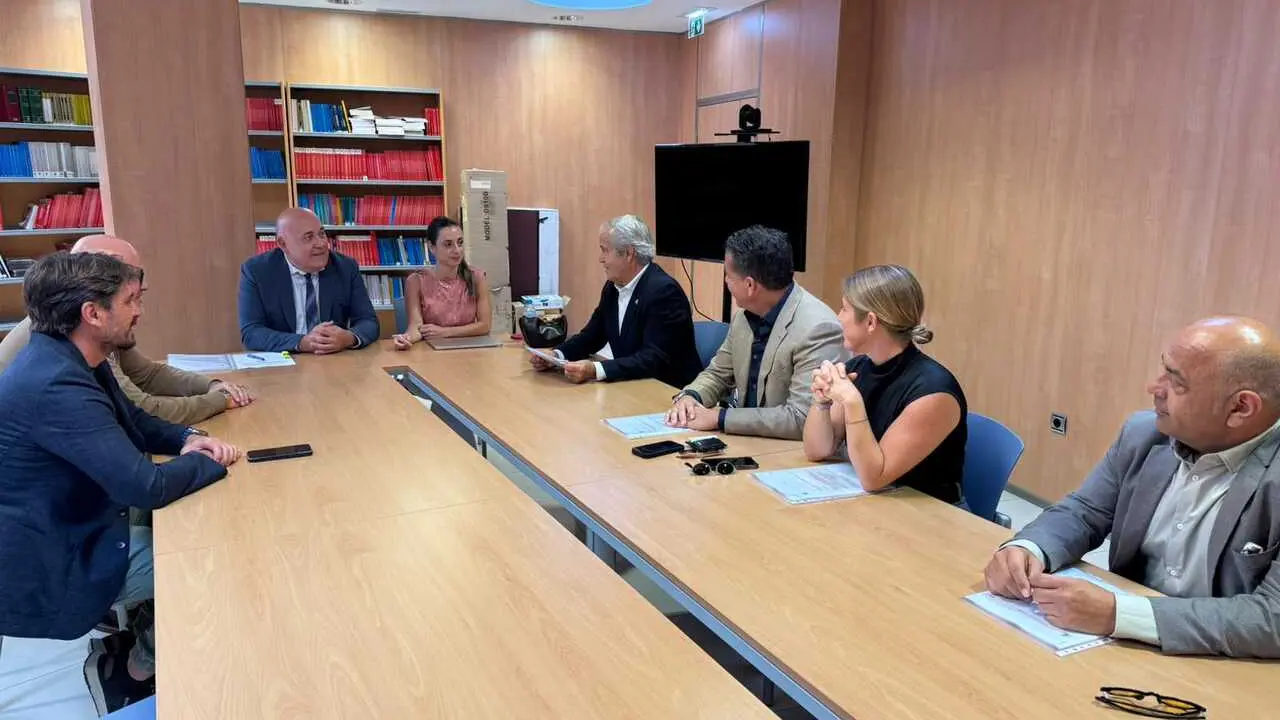 La reuni&oacute;n tuvo lugar en los juzgados de Arona