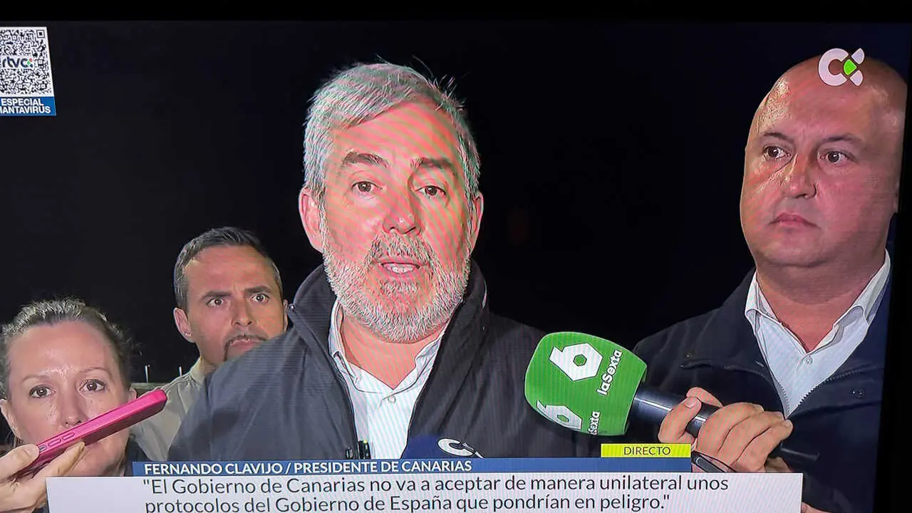 Clavijo en la TVC