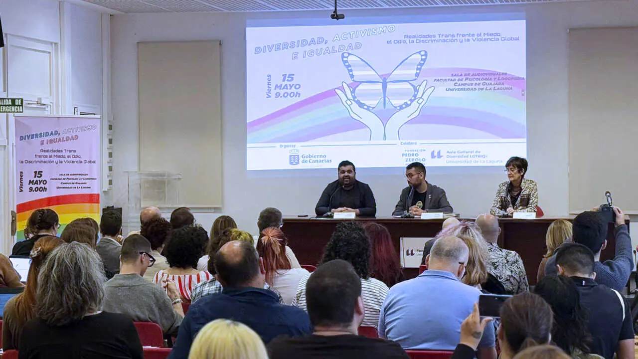 Jornada diversidad LGBTIQ+ de la ULL.