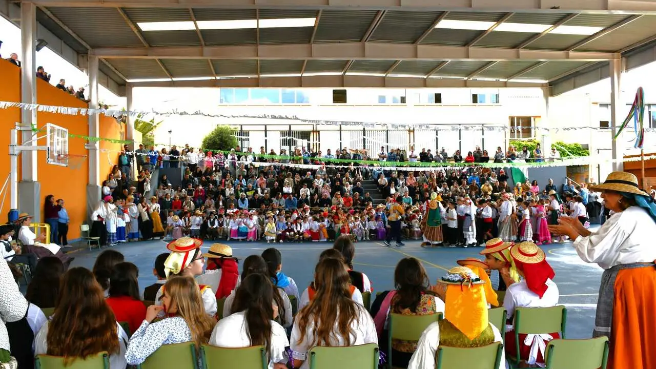 Fiesta canaria en el CEIP San Isidro