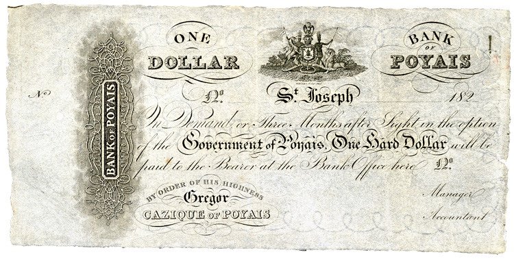 BILLETE DE POYAIS