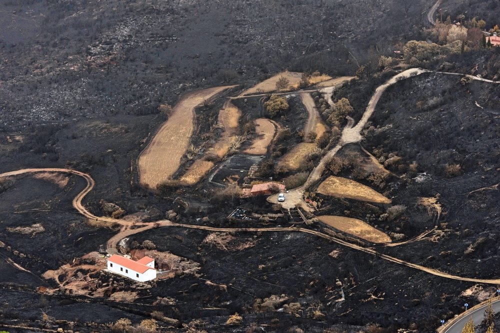 Vuelo de reconocimiento sobre las zonas afectadas por el incendio de Tejeda a 23 de Septiembre de 2017. (Foto: Arturo Rodriguez/Presidencia GobCan)


Esta fotografía oficial del Gobierno de Canarias es solamente para uso editorial por medios de comunicación. La fotografía no puede ser manipulada de ninguna manera y no se puede utilizar en materiales comerciales y/o políticos, publicidad, correos electrónicos, productos, promociones que de alguna manera pueda sugerir la aprobación o respaldo del Presidente, o el Gobierno de Canarias.