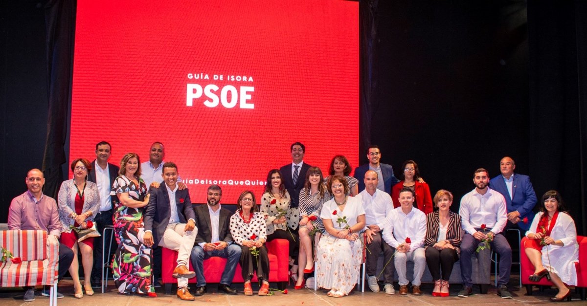 Candidatura PSOE Guía de Isora _Fotor