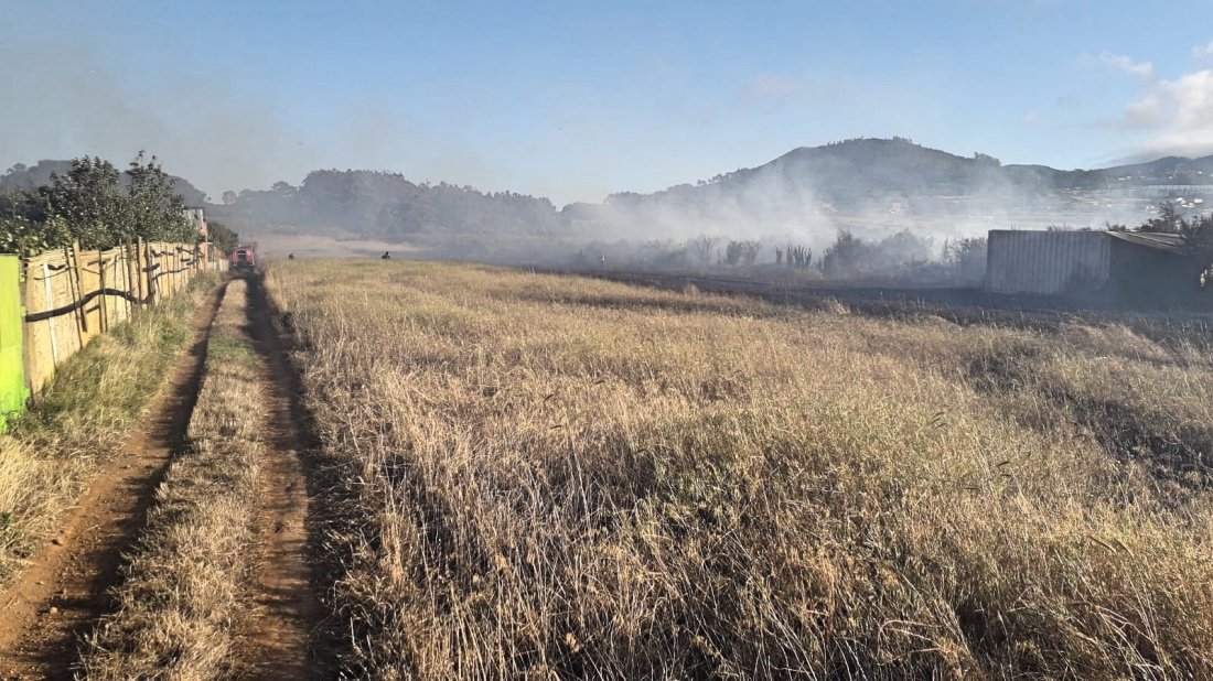 Foto_Bomberos-TNF_IncendioRastrojosLaLaguna_Fotor