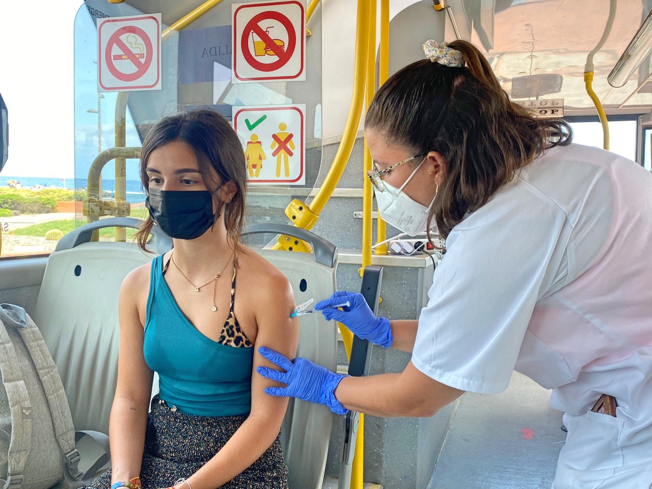 Covid vacunación Vacuguagua en LPGC3