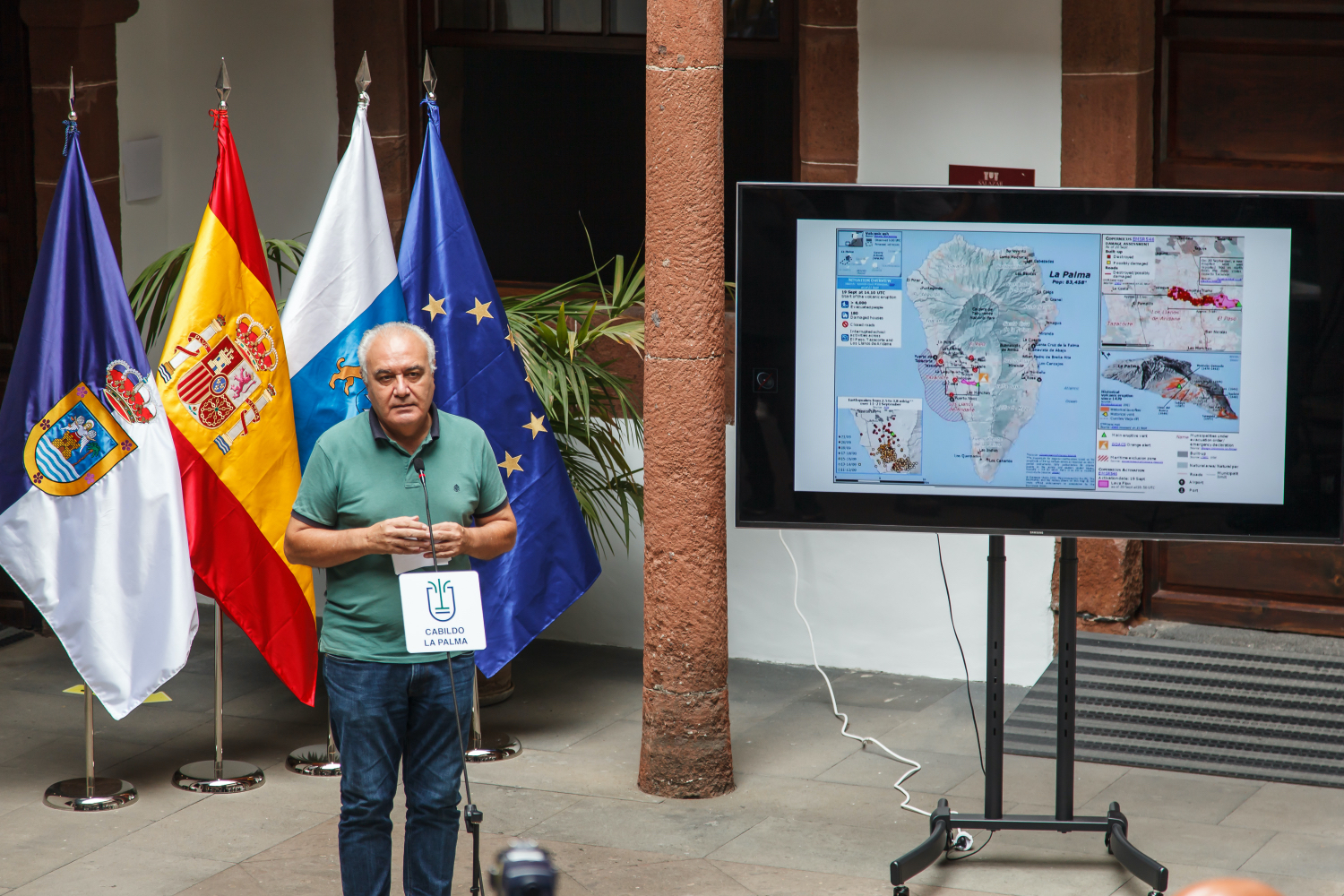Director técnico PEVOLCA, Miguel Ángel Morcuende(1)