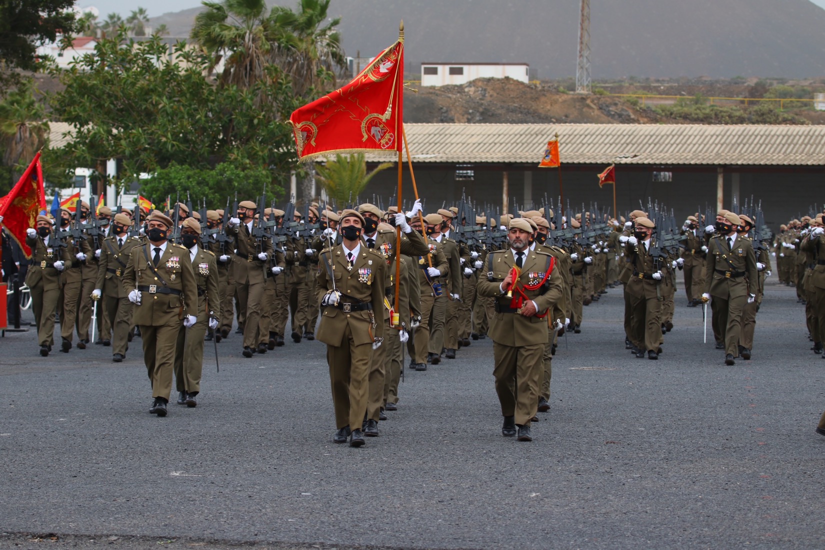Brigada militar Acto Base GAR_Gran Canaria