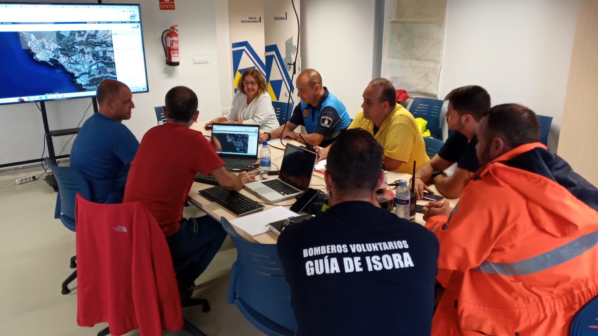 Reunión Josefa Mesa CECOPAL