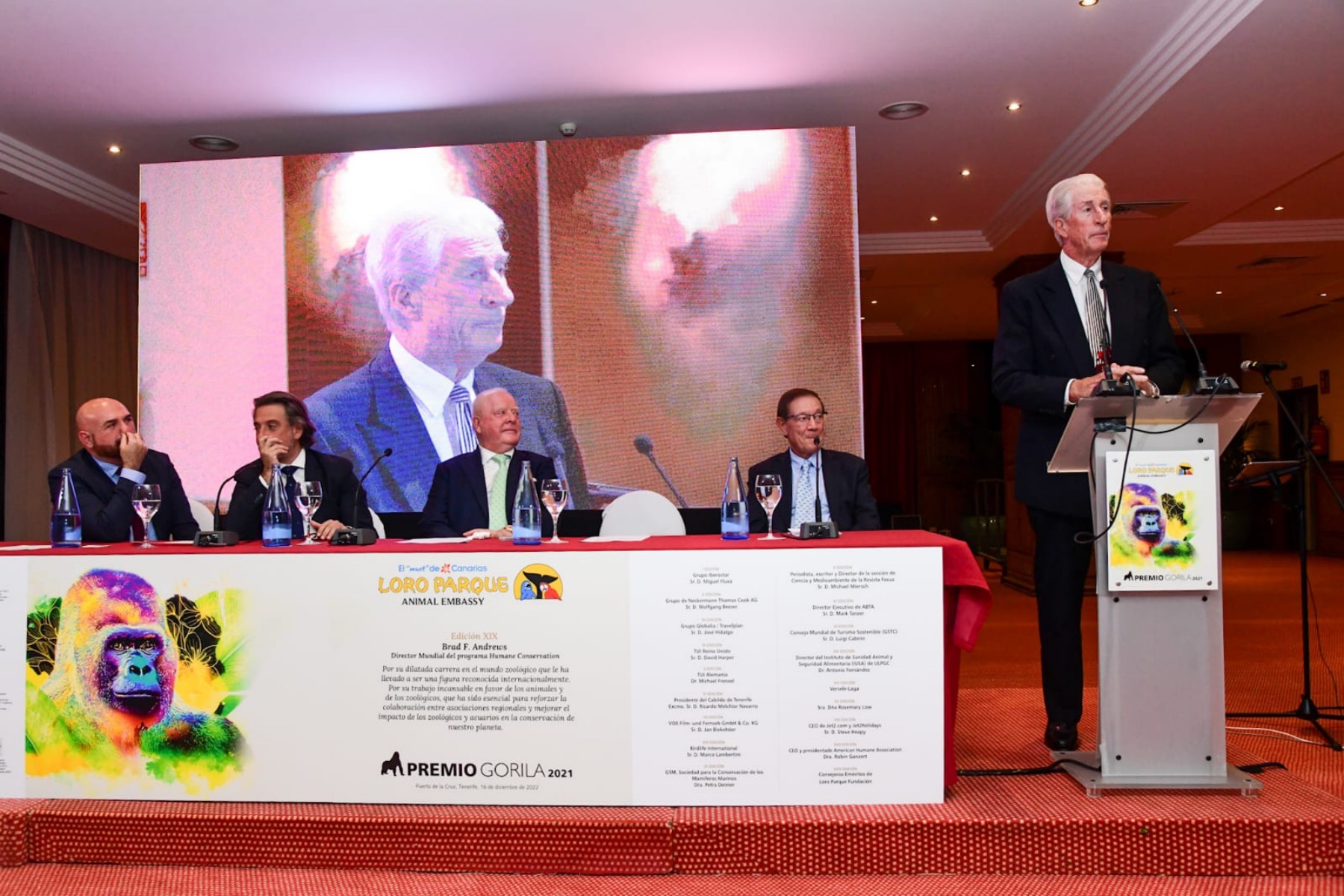 Premio Gorila 2022 Loro Parque 01