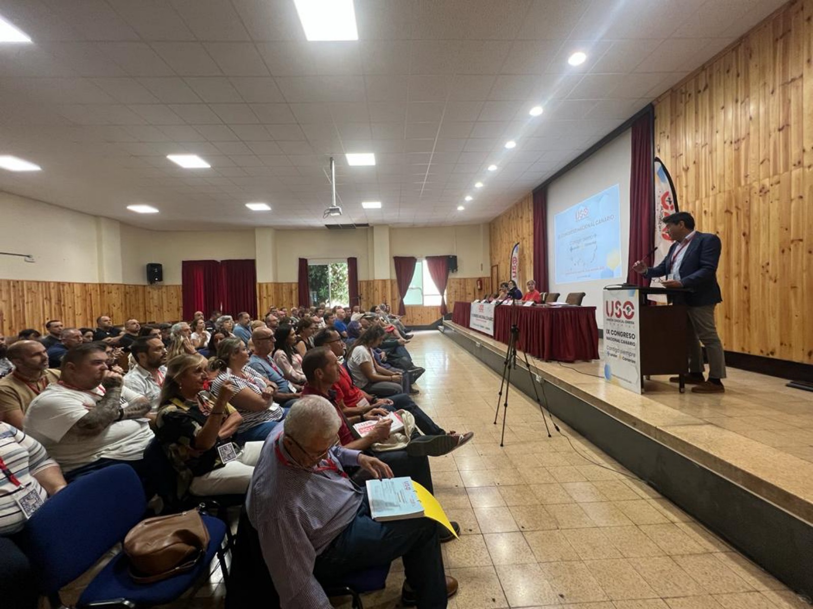 Intervención de Joaquín Pérez, secretario general de USO Confederal