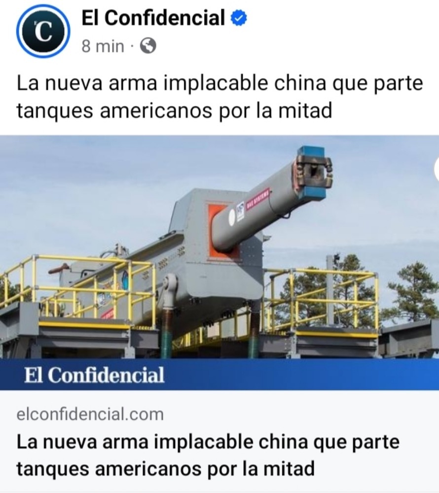 Cañon chino anti tanques