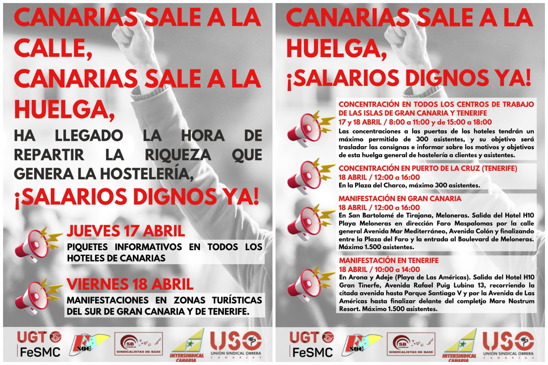 Huelga Semana Santa